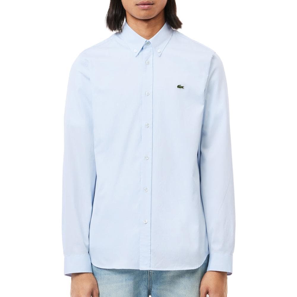 Chemise Bleu Homme Lacoste Adult popeline 1