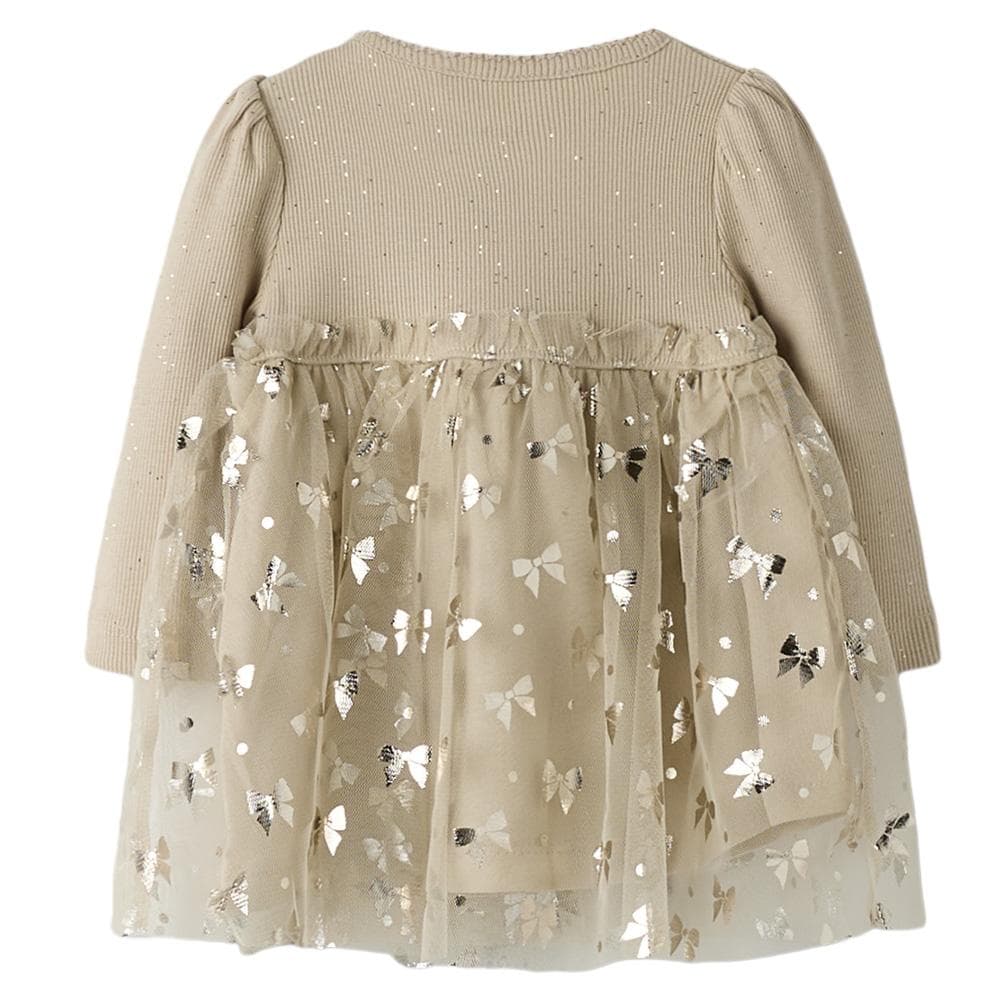 Robe Beige Fille Name it Frosally 2