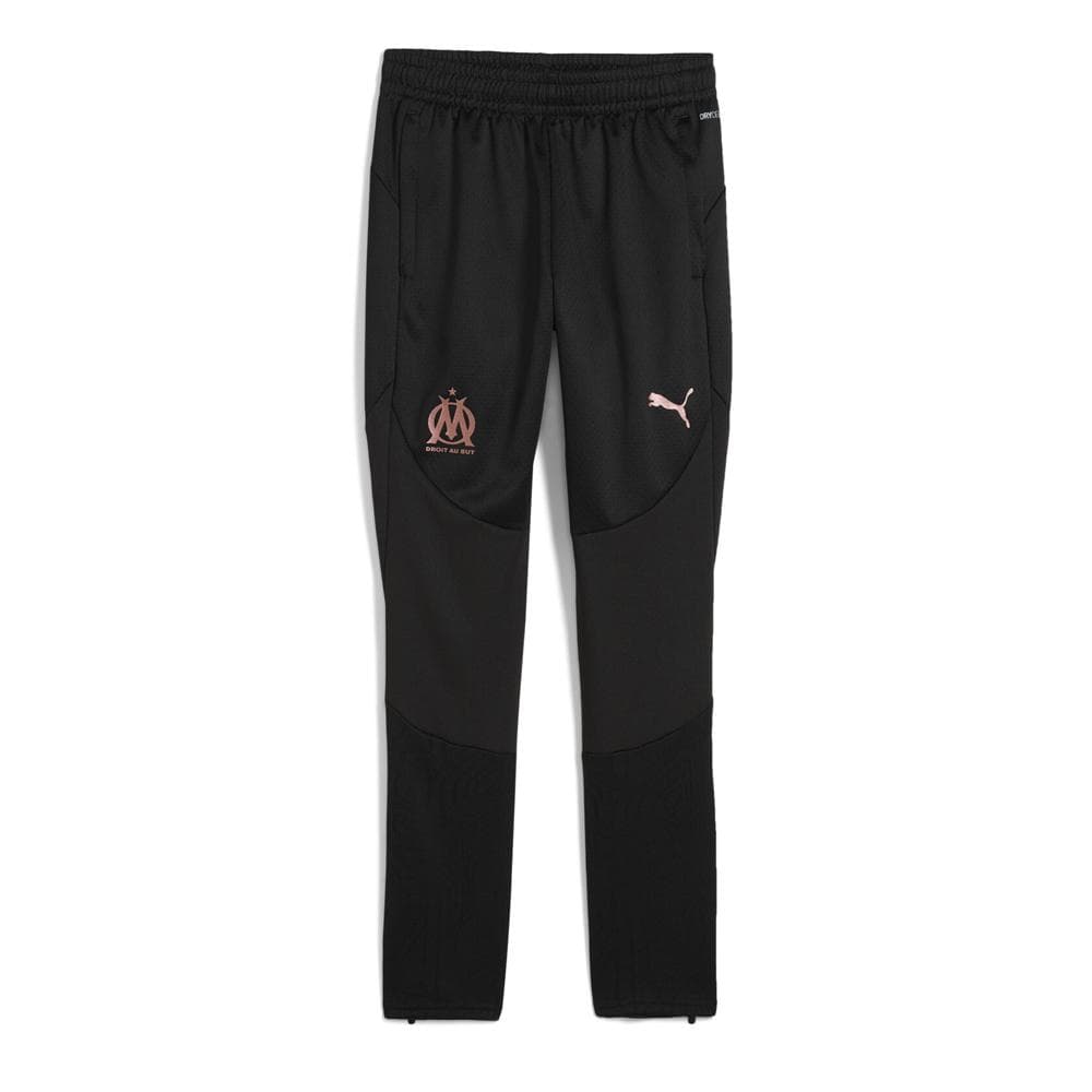 OM Pantalon Training Noir Junior Puma 2024/2025 1