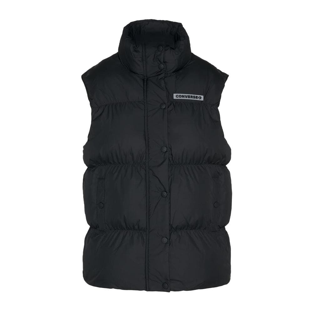 Doudoune Noire Femme Converse Super Puffer 1
