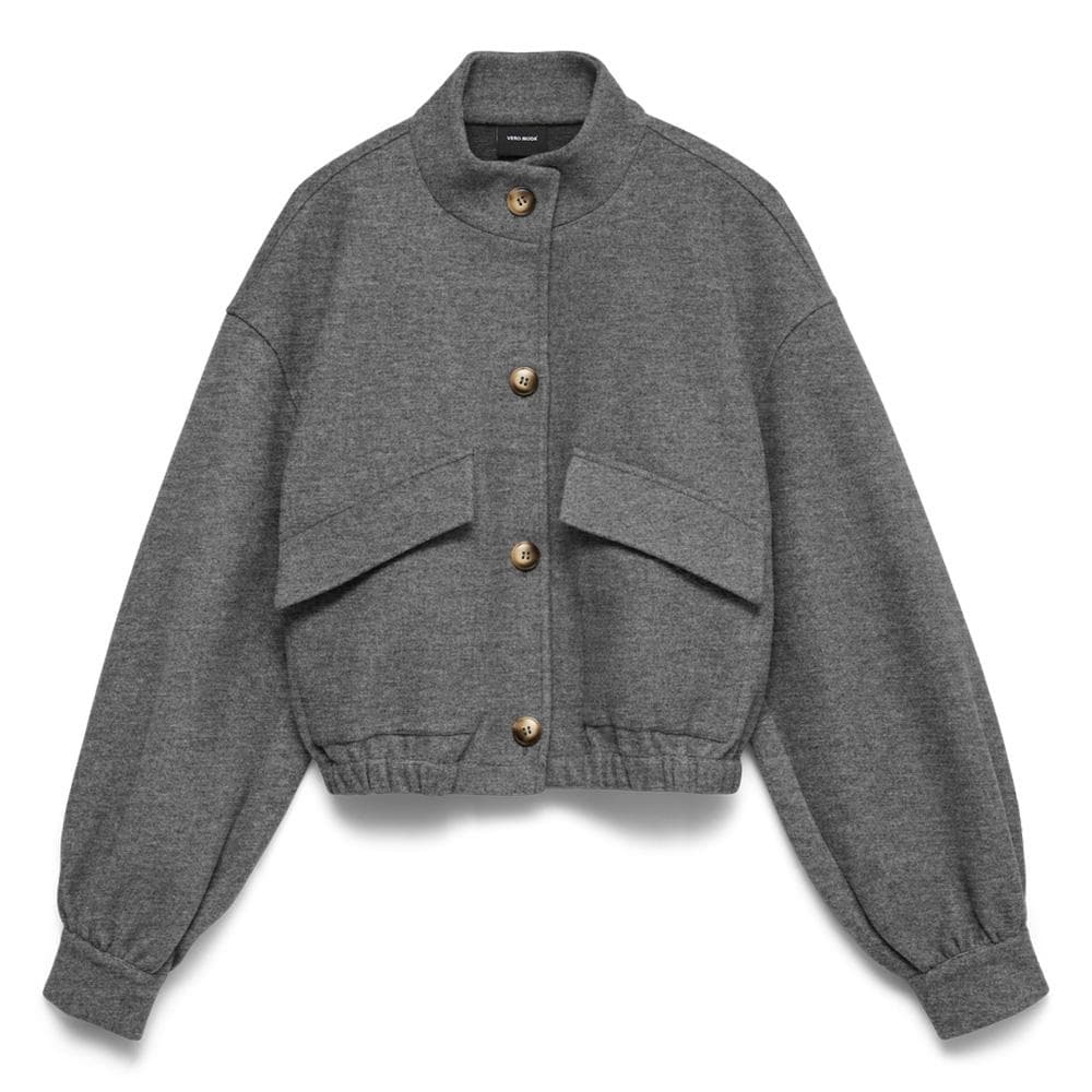 Veste Bomber Gris Femme Vero Moda Bunda 1