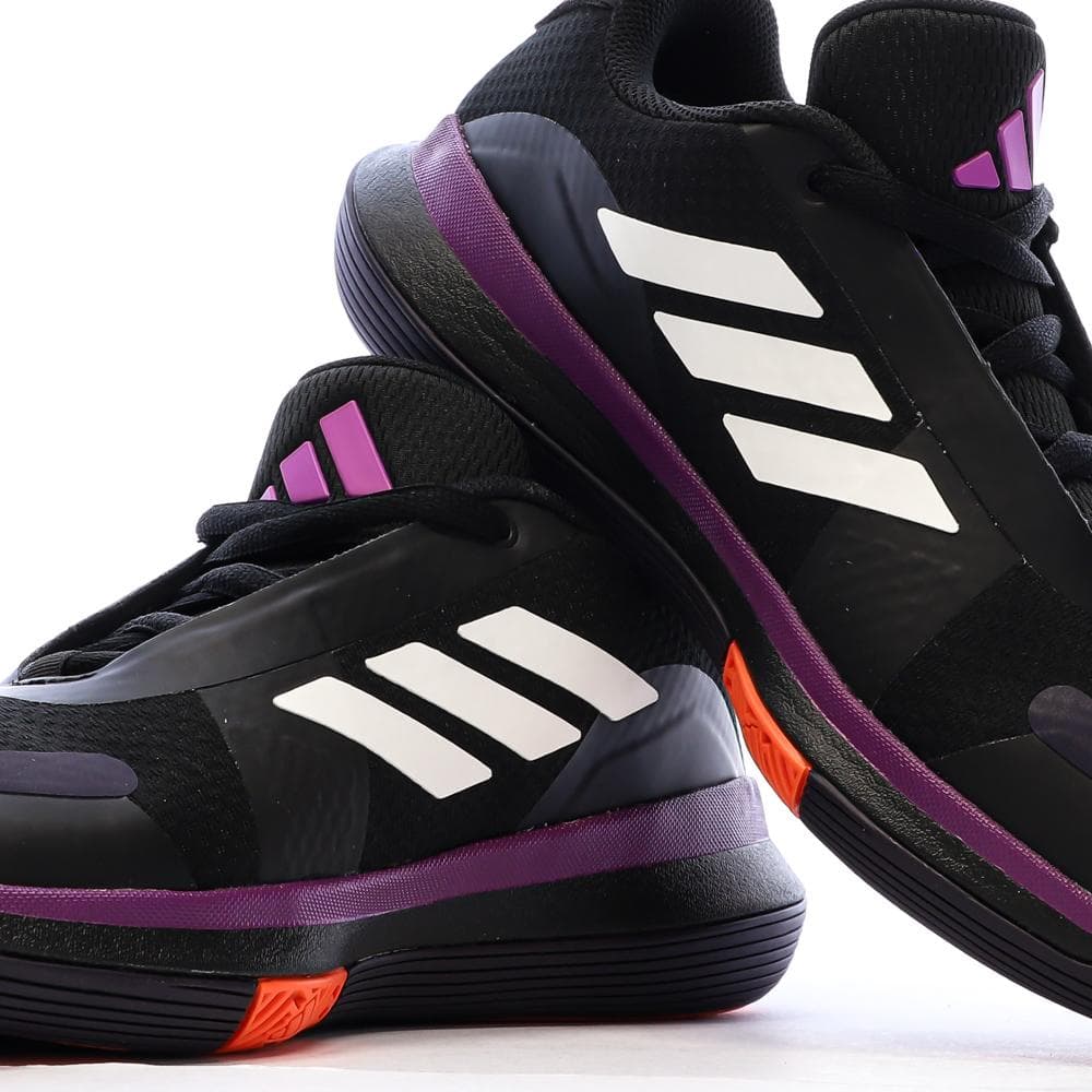 Chaussures de Basketball Noires/Violettes Homme Adidas Bounce IG9104 7