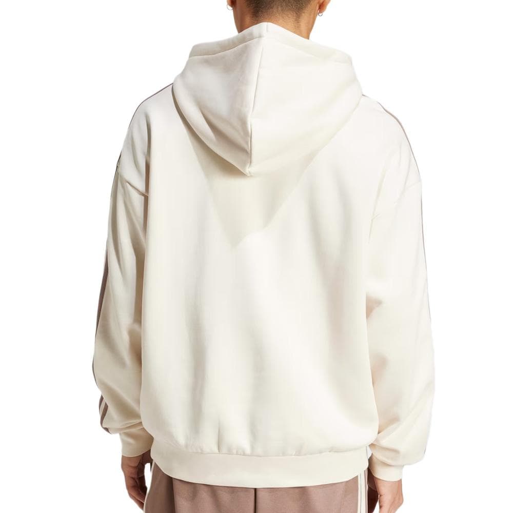 Sweat à Capuche Écru/Marron Homme Adidas Baggy Hoodie 2