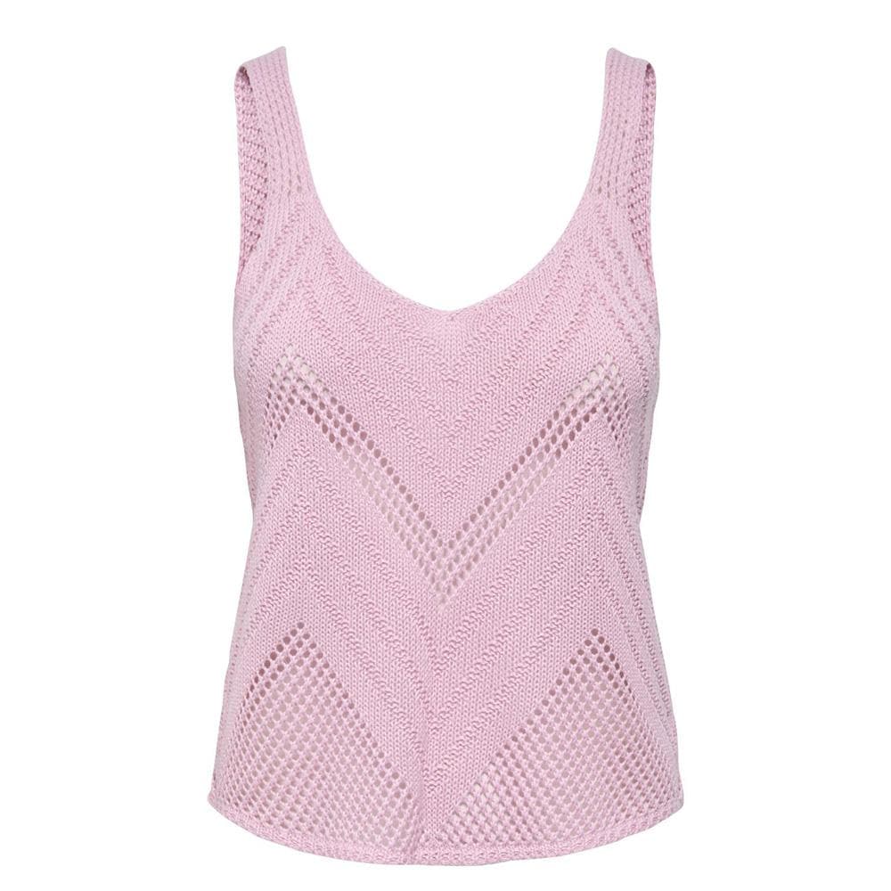 Top Crochet Rose Clair Femme Jdy 15226348 1