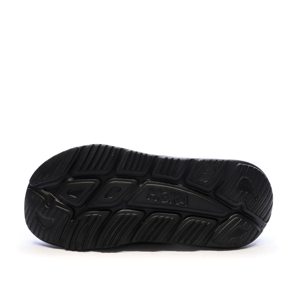 Claquettes Noires Homme Hoka Recovery 2