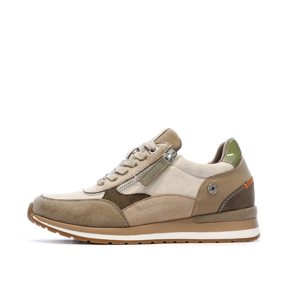 Baskets Beige Femme Refresh 171401 1