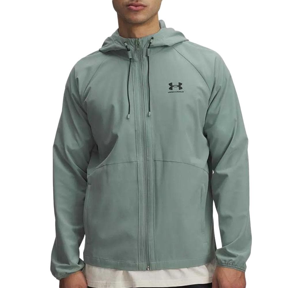 Veste de Pluie Verte Homme Under Armour Ua Stretch 1