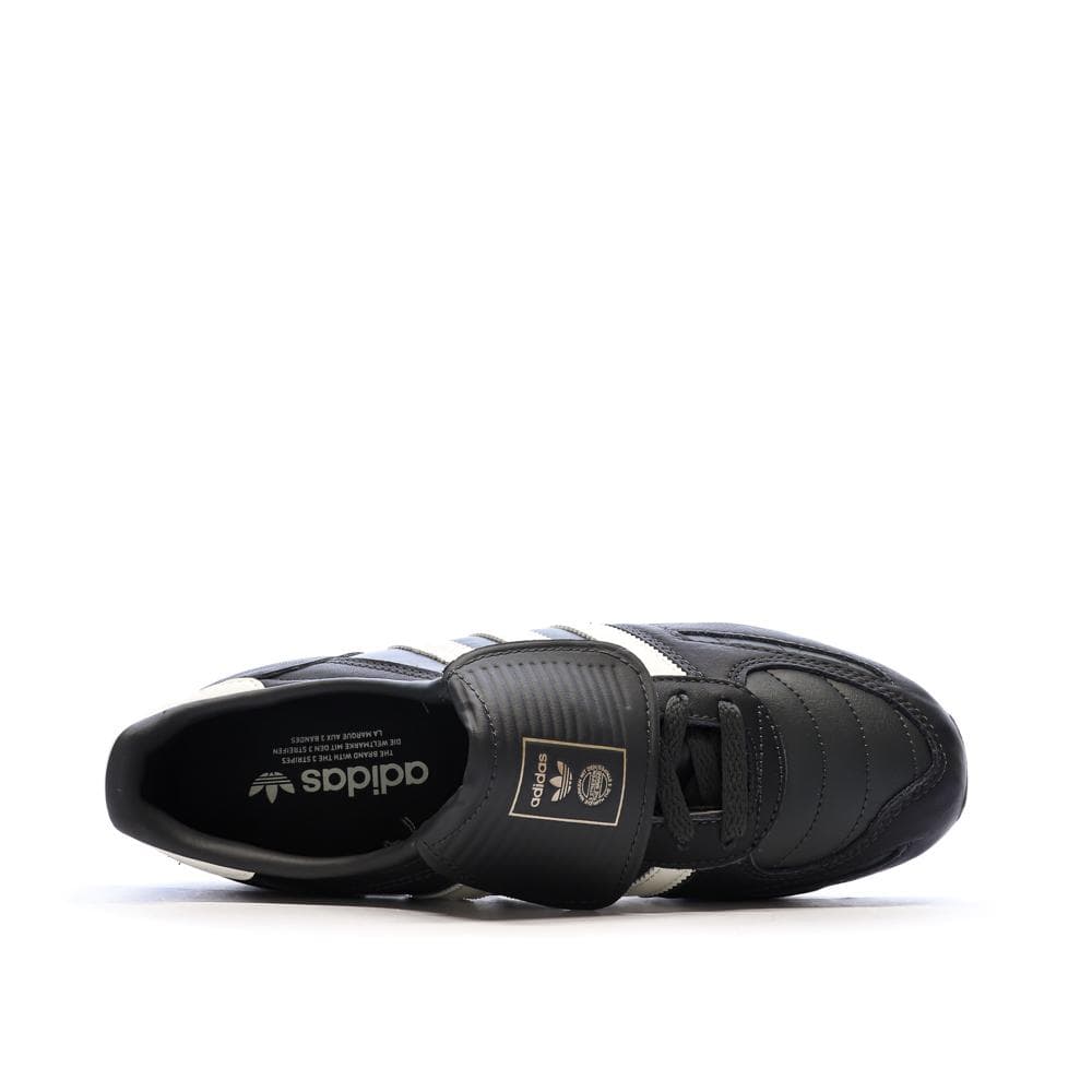 Baskets Grises Foncées Homme Adidas La Trainer 4