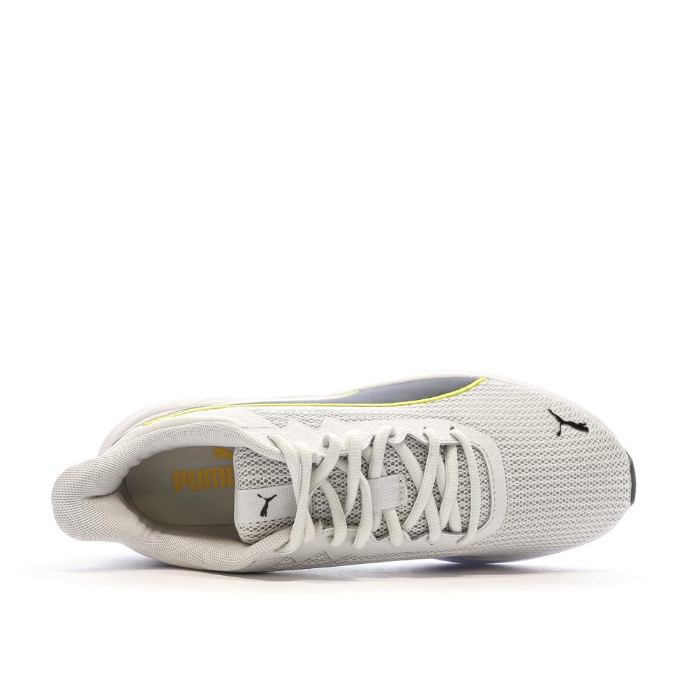 Chaussures de Running Blanches/Noires/Jaunes Homme Puma Transport 4