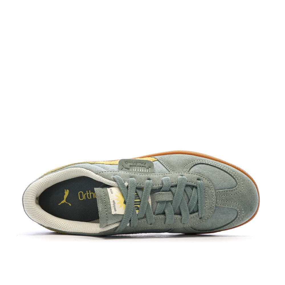 Baskets Vertes/Jaunes Homme Puma Palermo 4