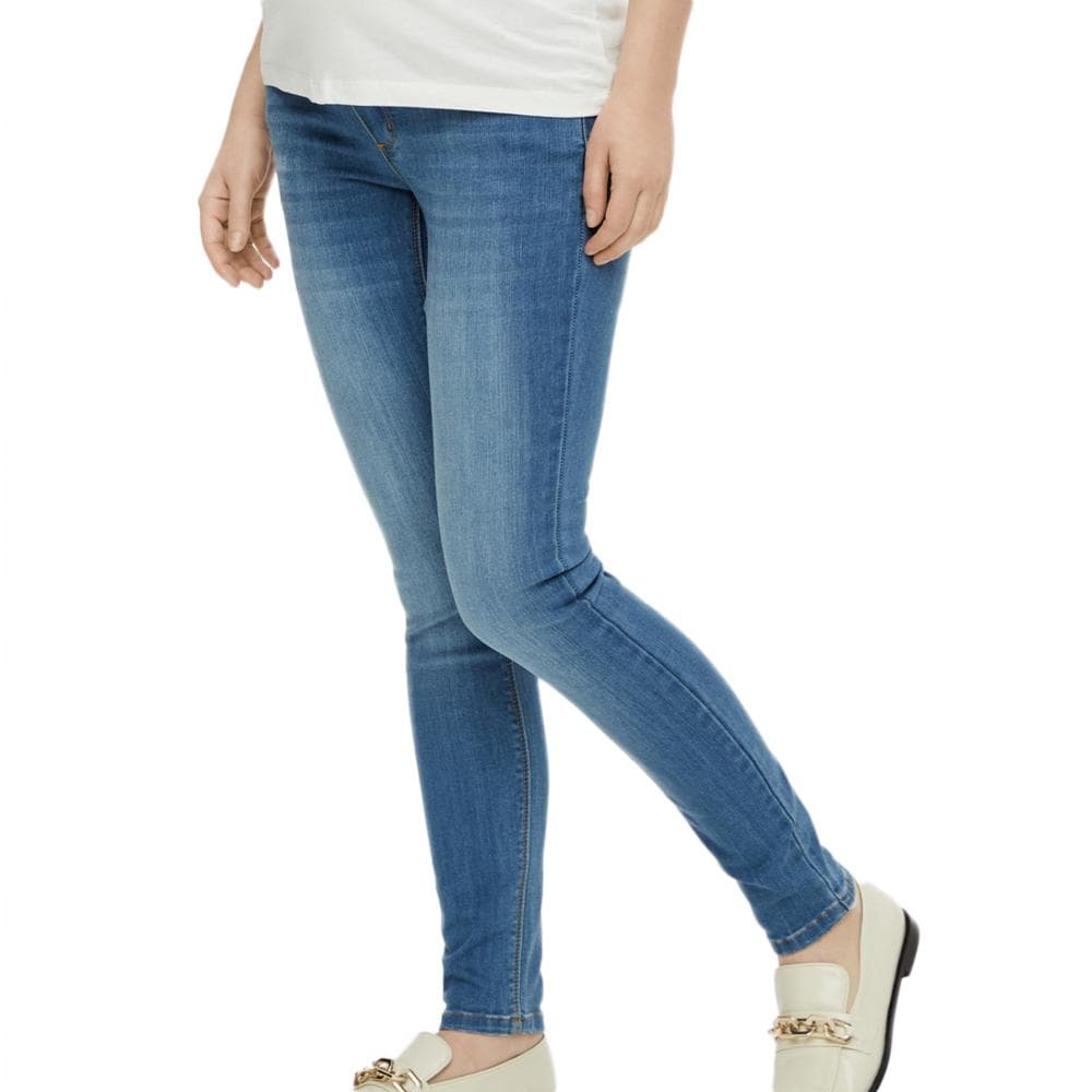 Jean Skinny Bleu Femme Pieces Maternity Della 1