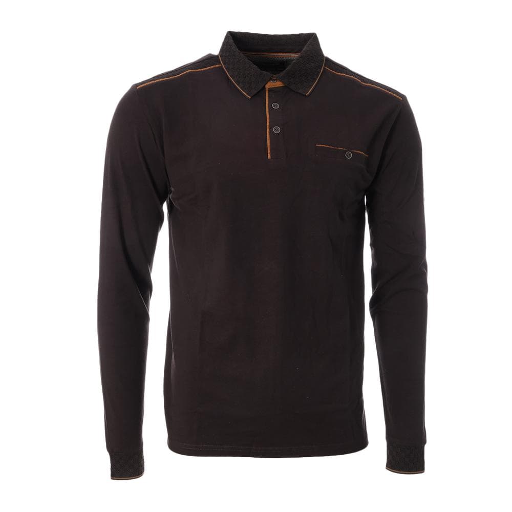Polo Manches Longues Gris Homme RMS26 91233 1