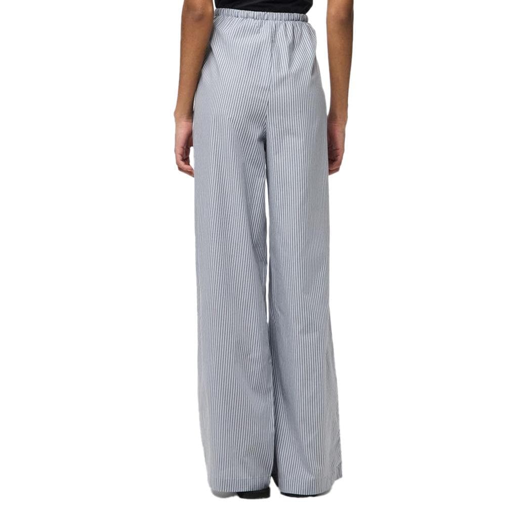 Pantalon fluide Bleu/Marron Femme Pieces Feline 2