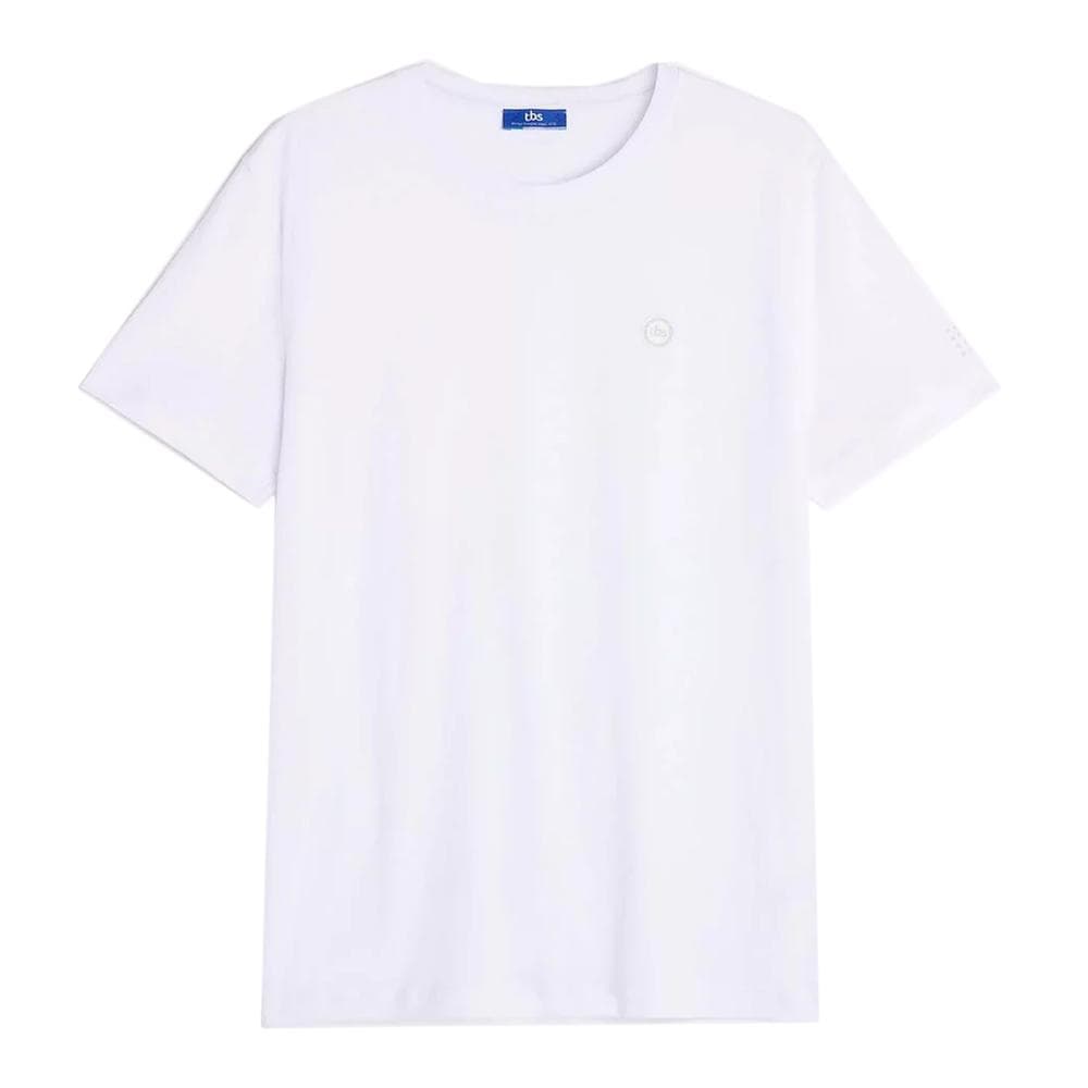 T-shirt Blanc Homme TBS PIERETEE 1
