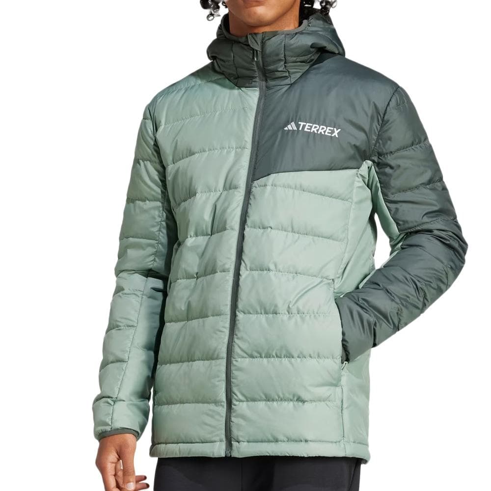 Doudoune Vert Homme Adidas légère Terrex 1