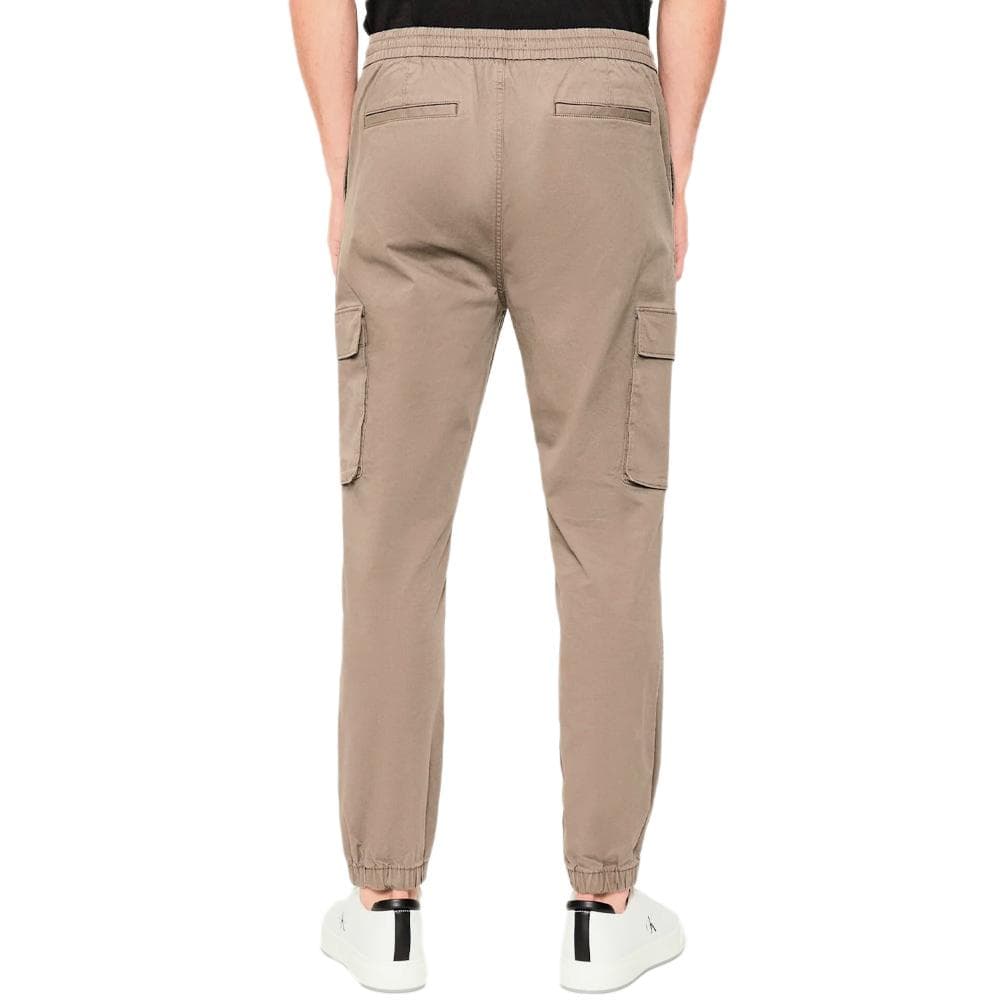 Pantalon Jogger Beige Homme Calvin Klein Jeans Skinny 2