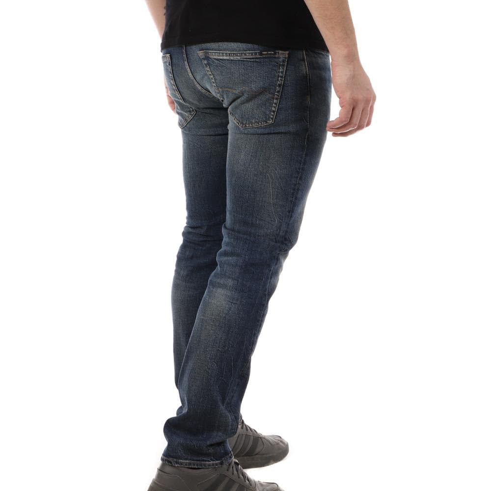 Jean Droit Bleu Délavé Homme Teddy Smith Reg 2