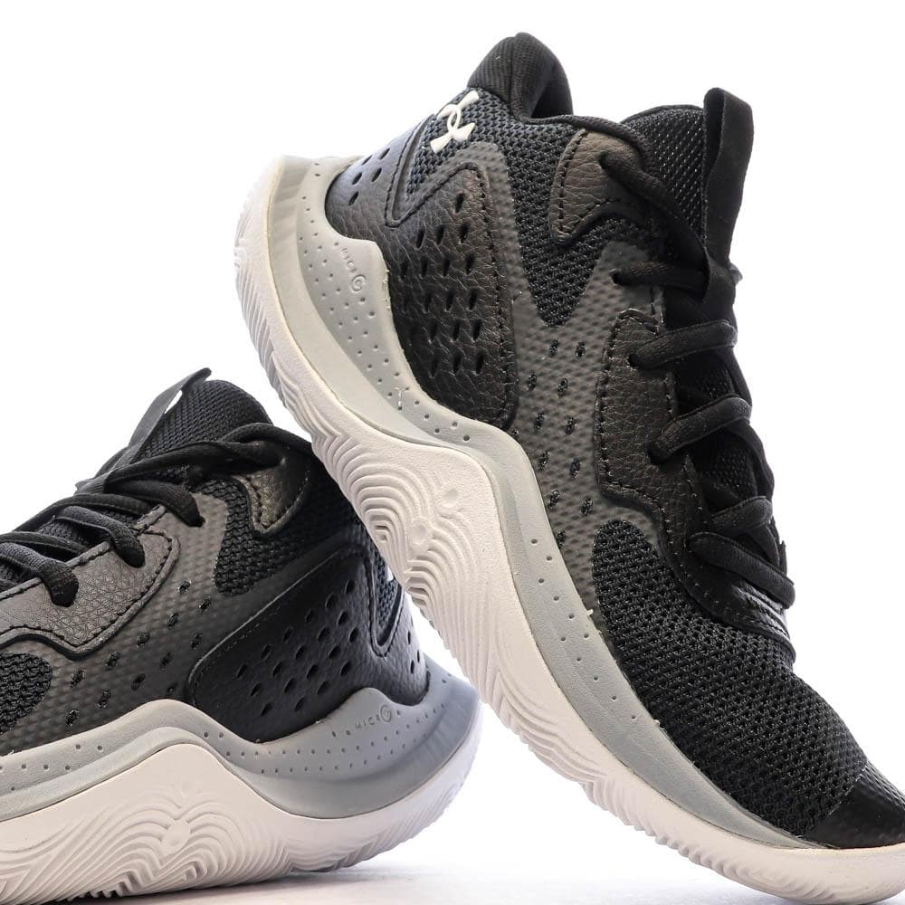 Chaussures de Basket Noires Mixte Under Armour Jet 23 7