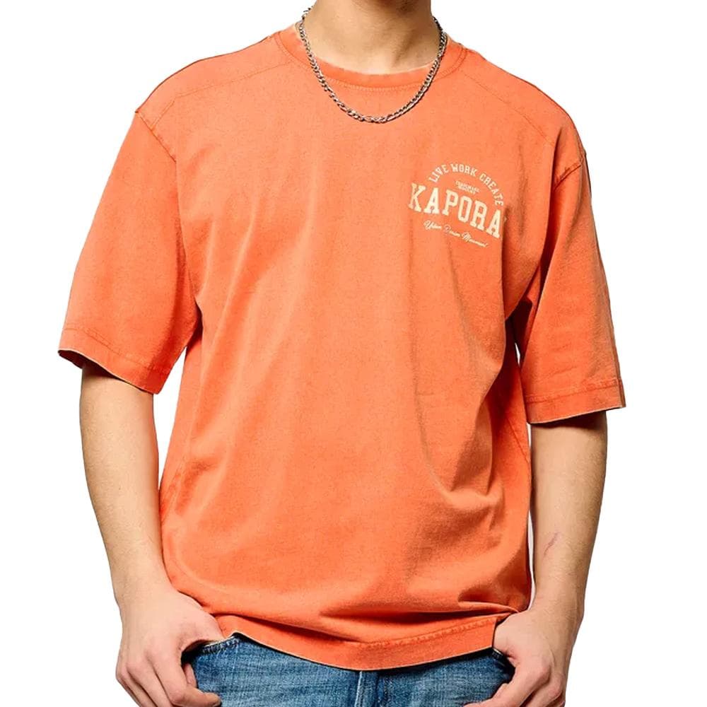 T-Shirt Orange Homme Kaporal JOEY 1