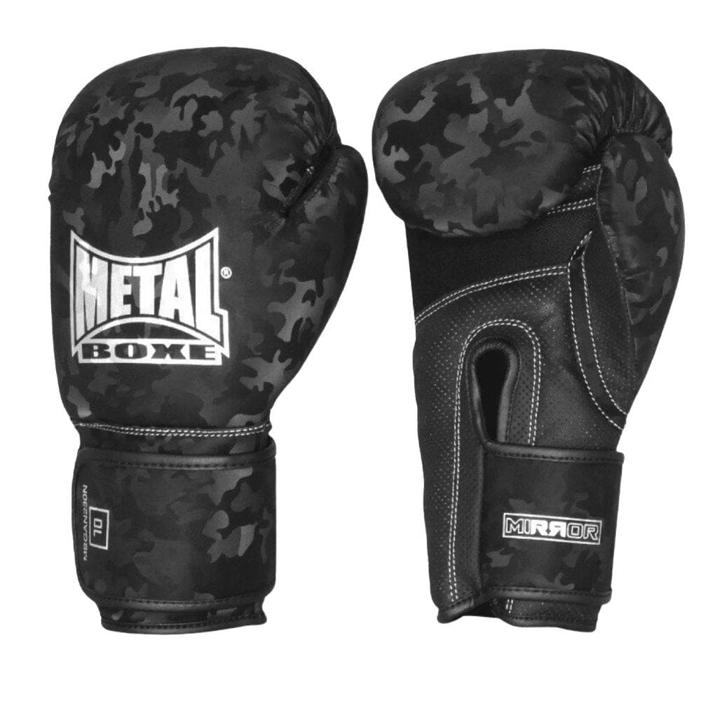 Gants de boxe de Compétition Noir Mixte Metal Boxe Mirror 1