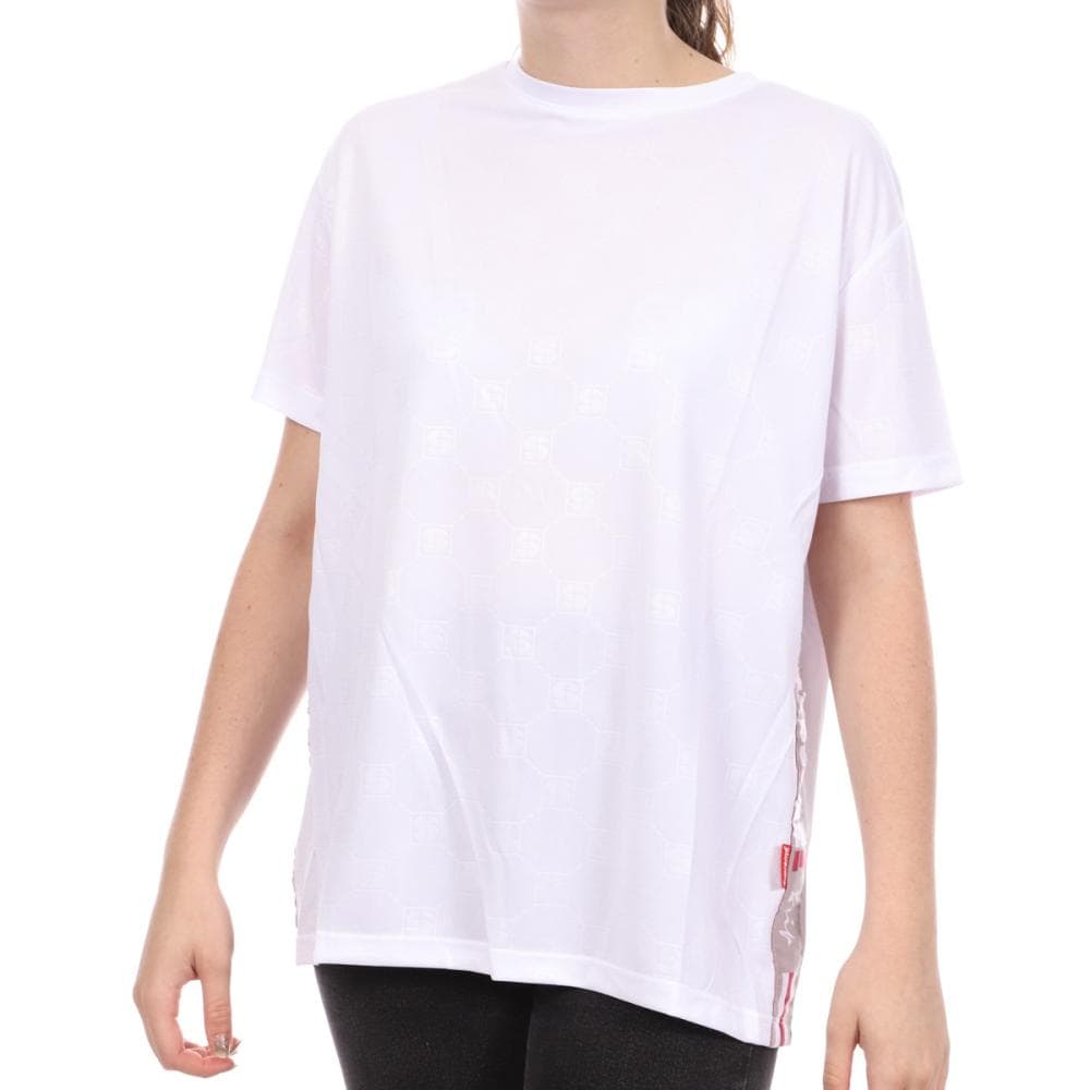 T-Shirt blanc femme Supreme Grip Bidelia 1