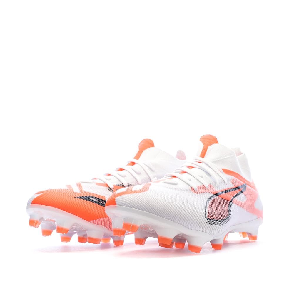 Chaussures de Foot Blanc Homme Puma Ultra 5 Match+ FG/AG 6