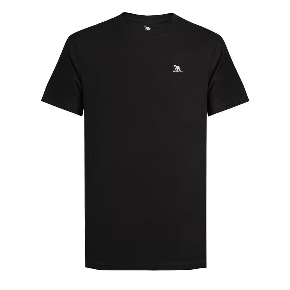 T-shirt Noir Homme Gotcha Twist 1