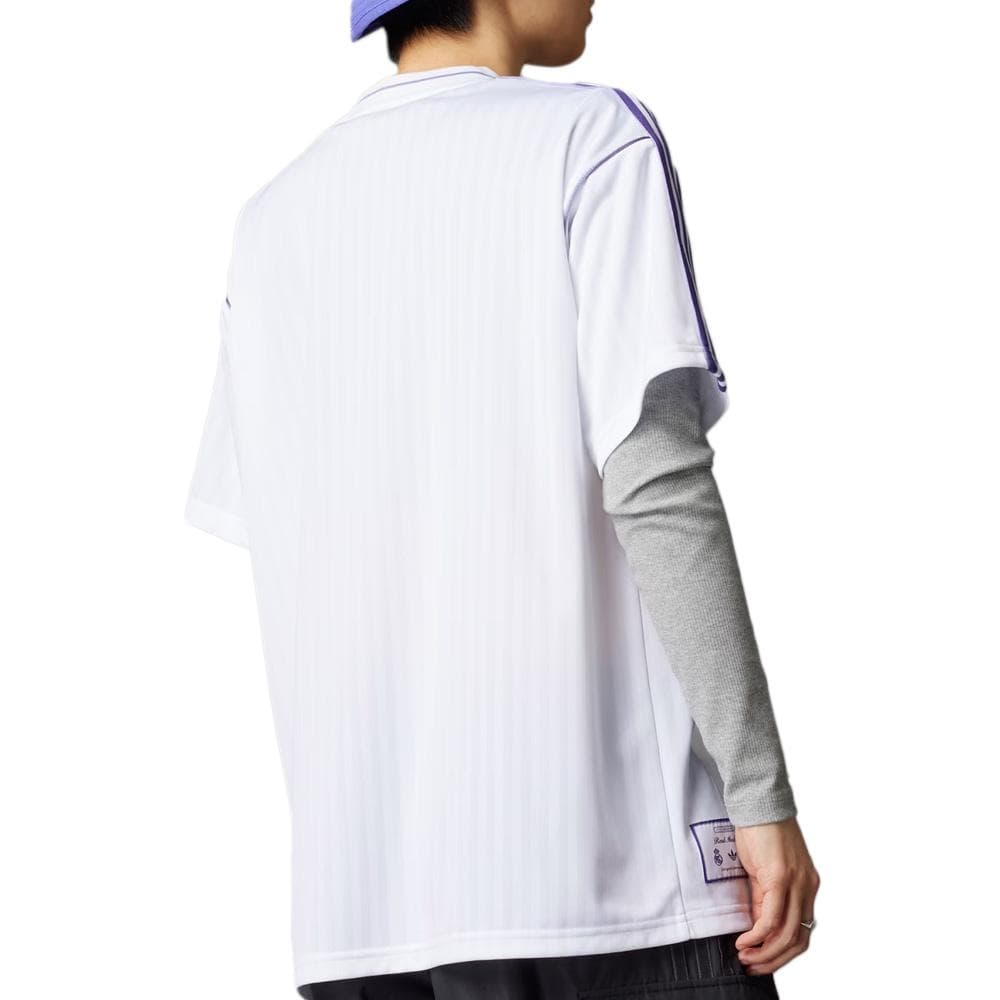 Real Madrid Maillot Lifestyle Blanc/Violet Homme Adidas Icon 2