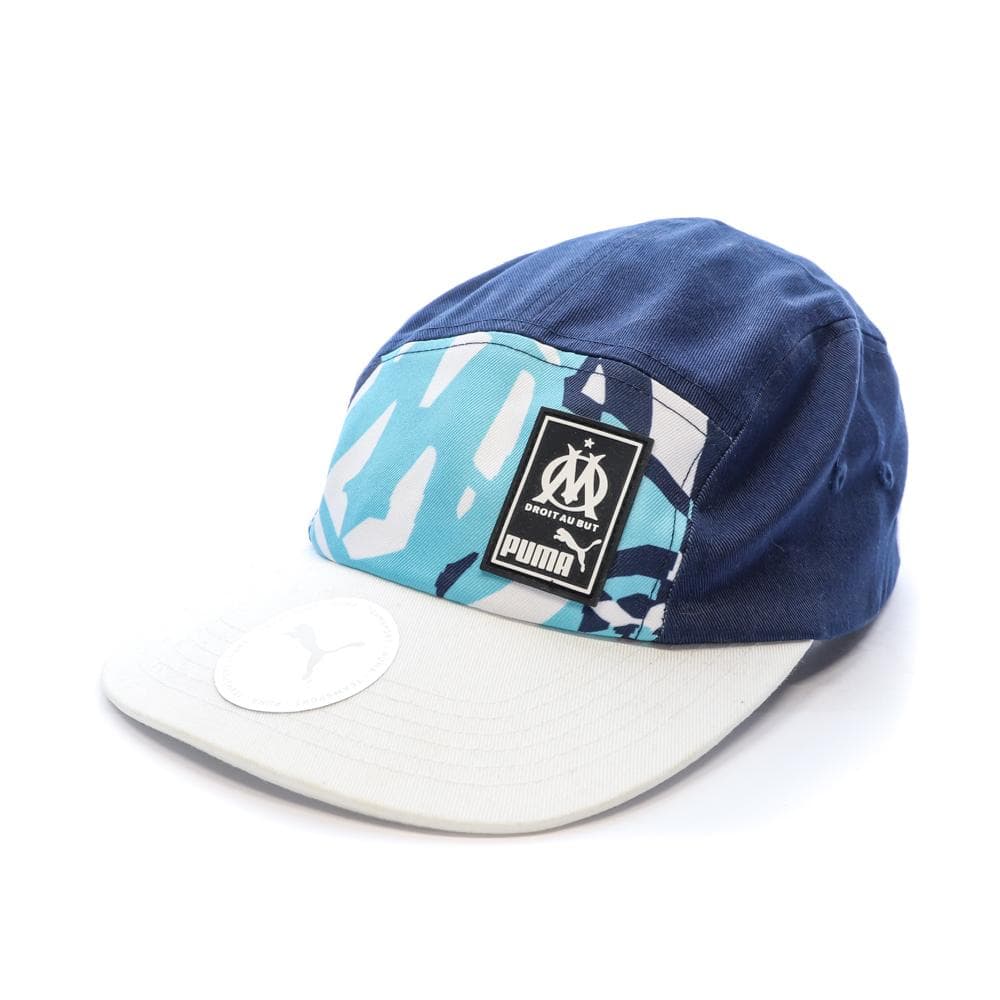 Casquettes Blanc/Bleu Homme Puma Om 5 Panel Cap 1