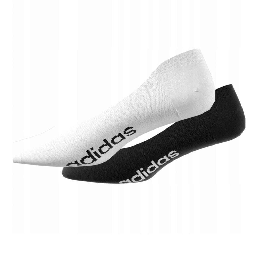 Chaussettes invisibles noir/blanc homme/femme Adidas 1