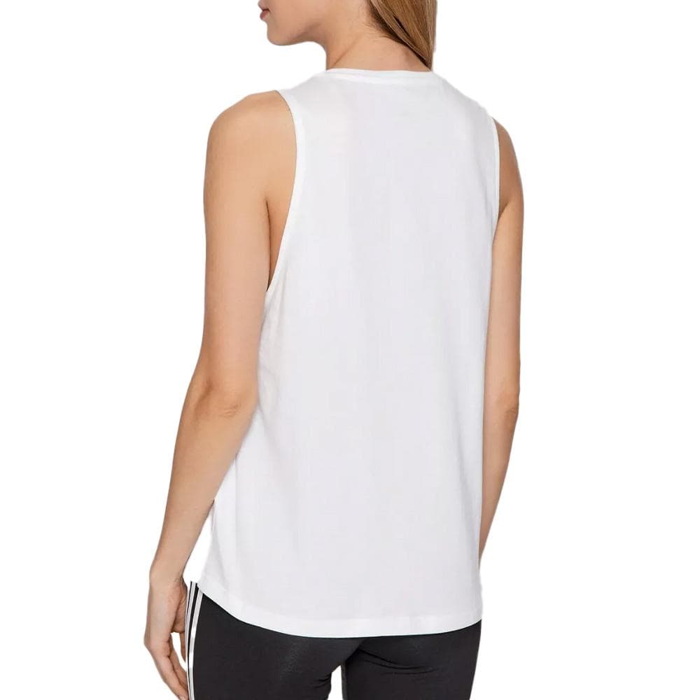 Débardeur Blanc/Noir Femme Adidas Bl 2