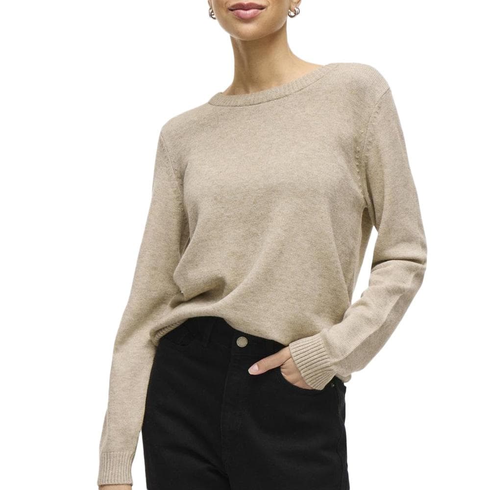 Pull Beige Beige Femme Vila Viril 1