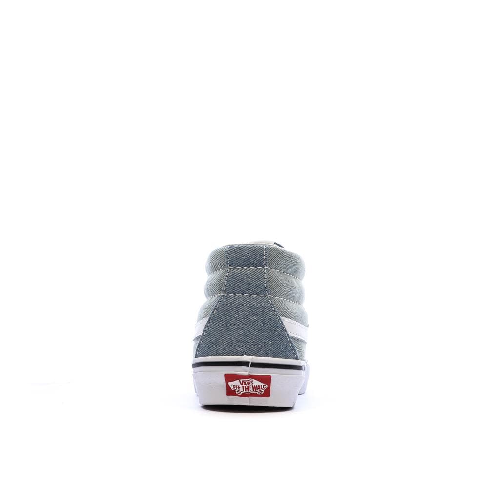 Baskets Bleu Jean Vans Mixte VANS Sk8-mid Reissue 3