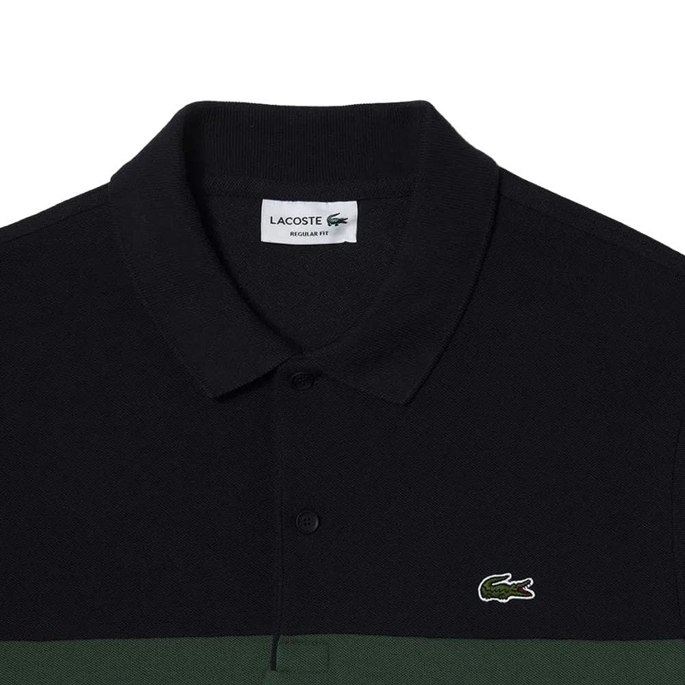 Polo Noir/Vert Homme Lacoste PH1470 2