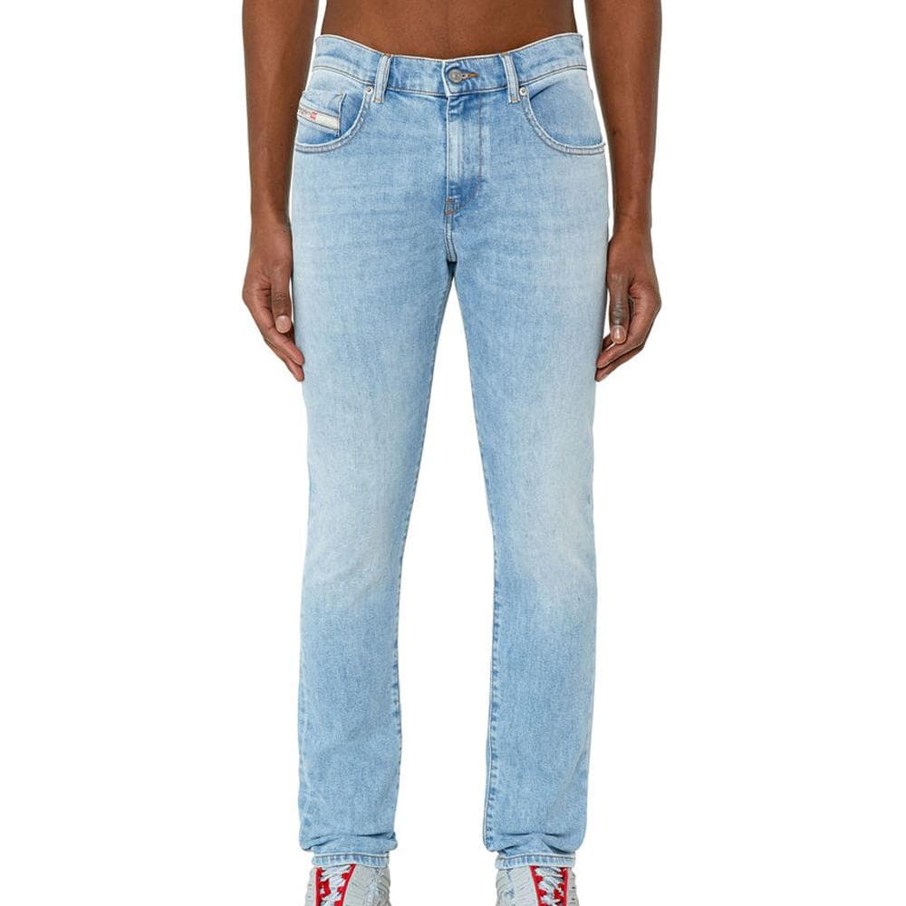 Jean Slim Bleu Clair Homme Diesel 2019 D-strukt 1