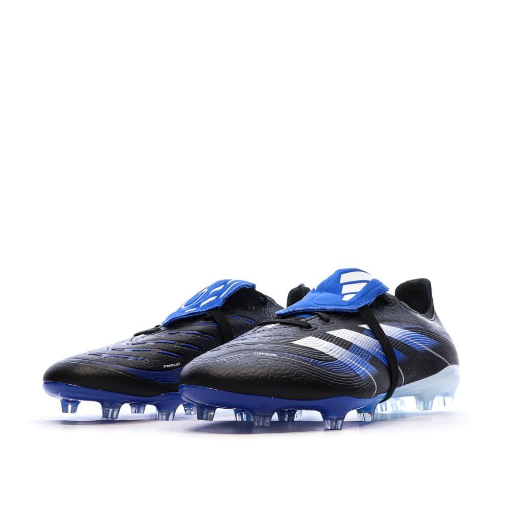 Chaussures de Foot Noir/Bleu Homme Adidas Predator League FT FG/MG JB 6