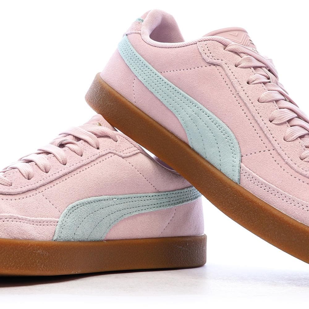 Baskets Rose/Turquoise Femme Puma Club Ii Era Suede 7