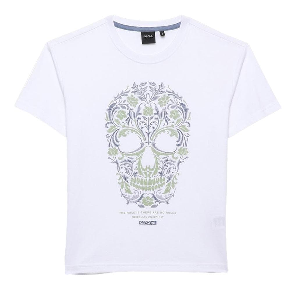 T-shirt Blanc Garçon Kaporal ODEONE 1