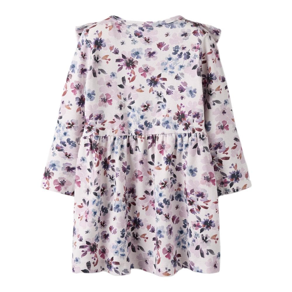 Robe Fleuris Rose/Blanc Fille Name it Fkayla 2