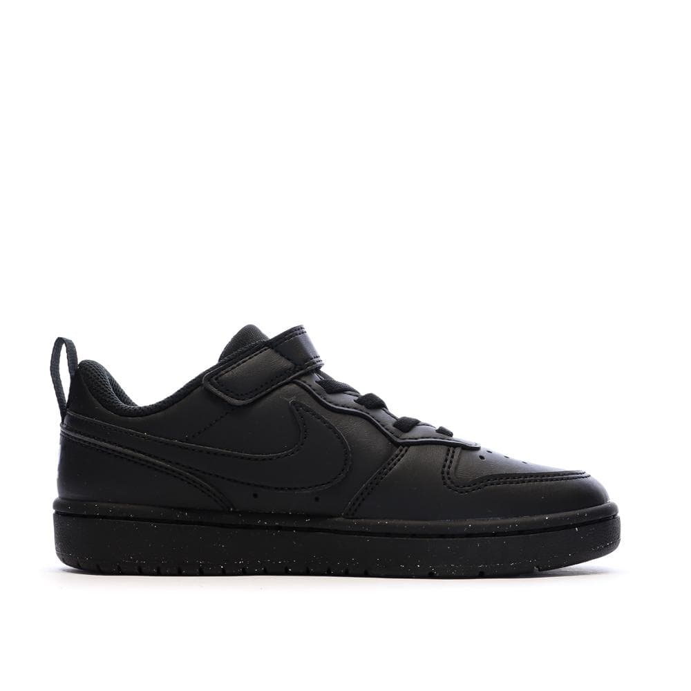 Baskets Noires Garçon Nike Court Borough Low Recraft 2