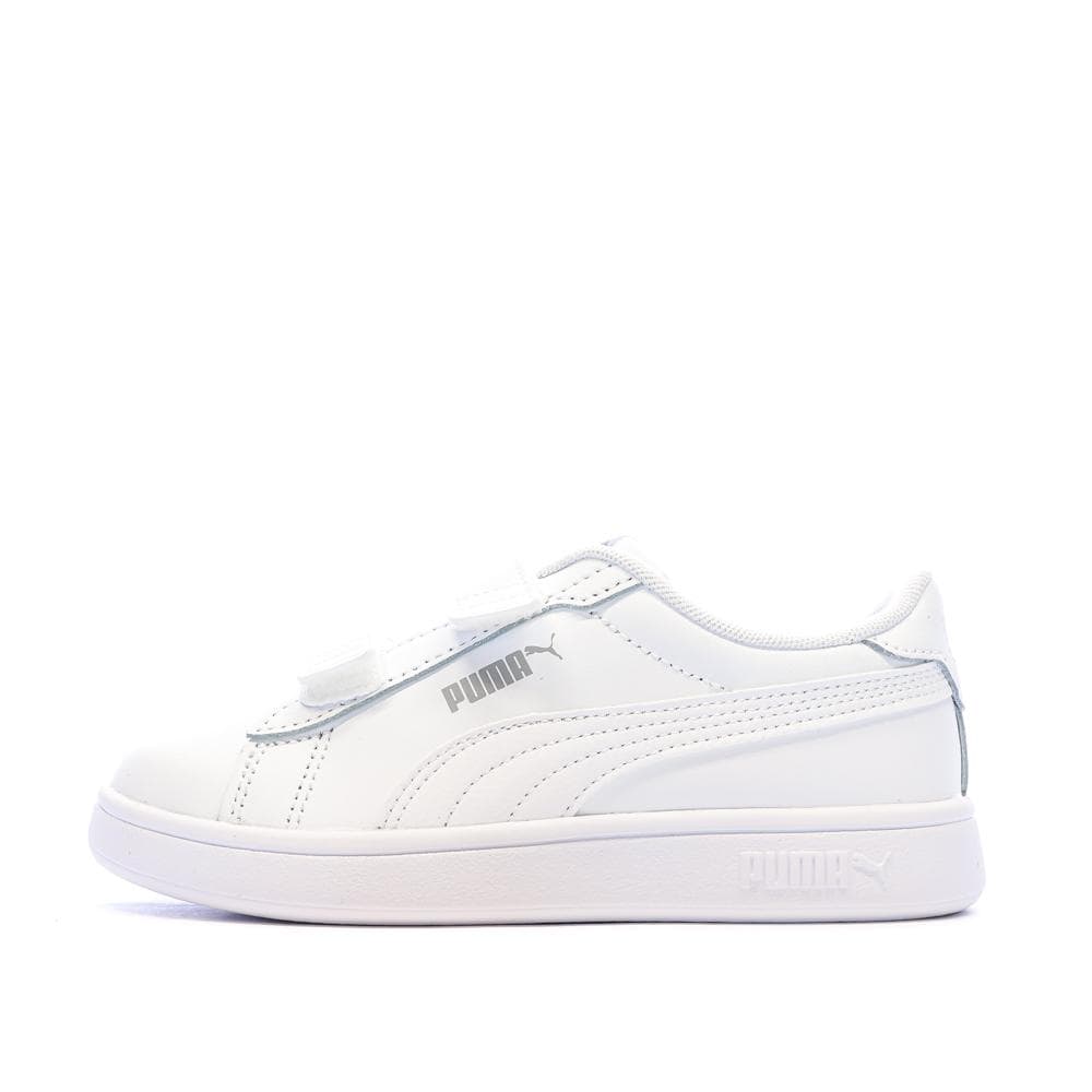 Baskets Blanc Mixte Puma Smash 3.0 1