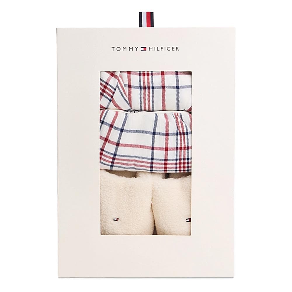 Pyjama Blanc/Marine/Rouge Femme Tommy Hilfiger Heritage Oly 3