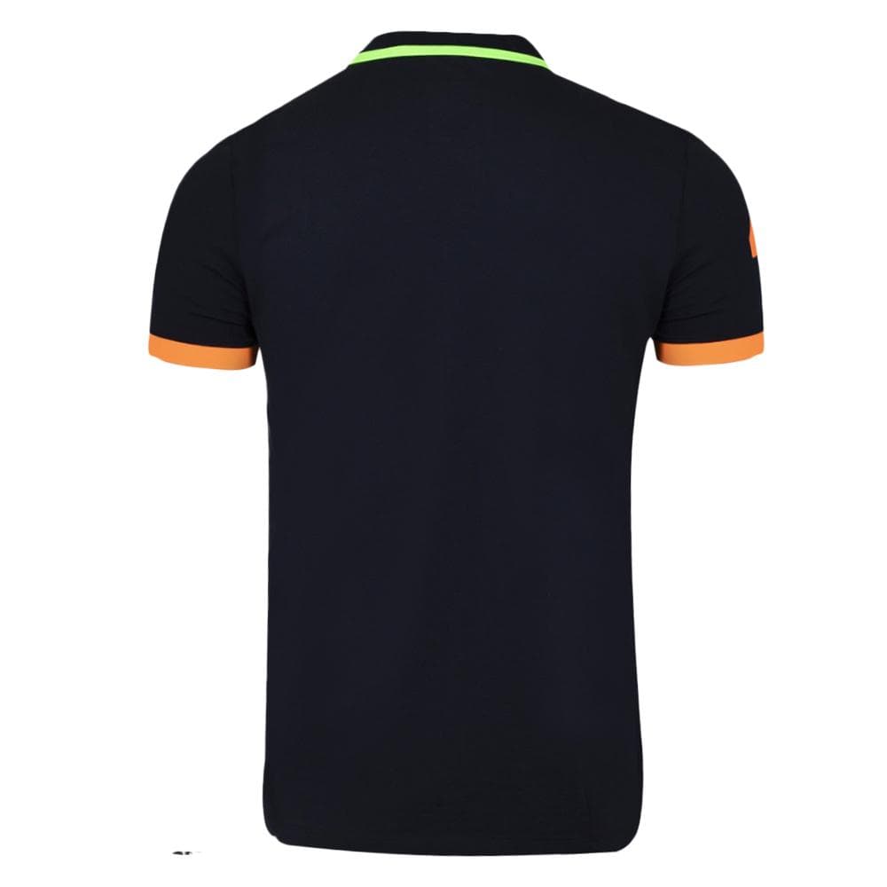 Polo Noir/Orange Homme US Polo ASSN RAMS 2