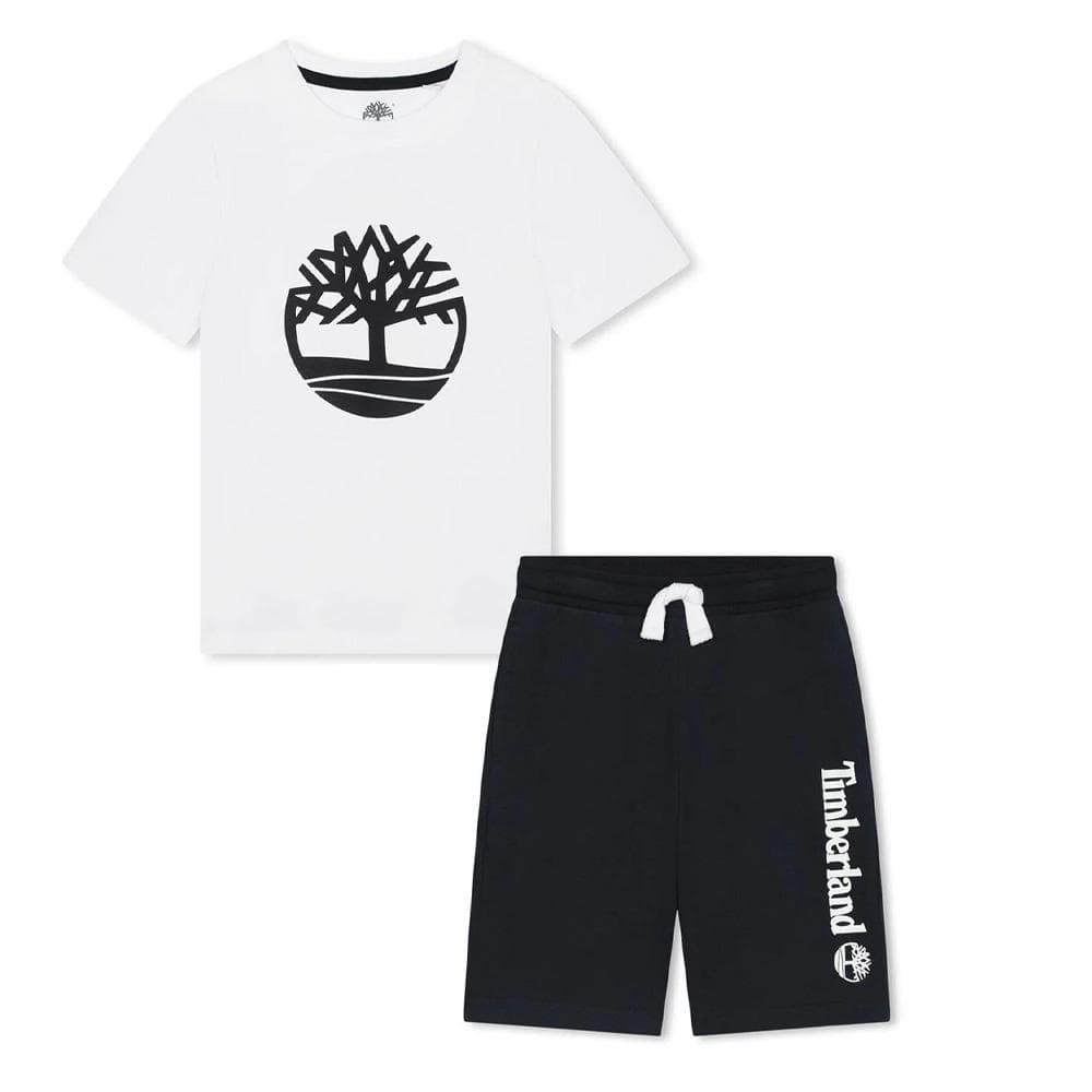 Pyjama Blanc/Noir Ado Timberland T60050 1