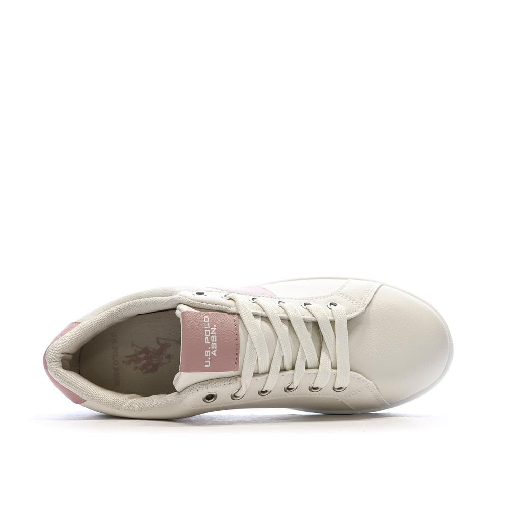 Baskets Beiges/Roses Femme US Polo ASSN For Everyday 4