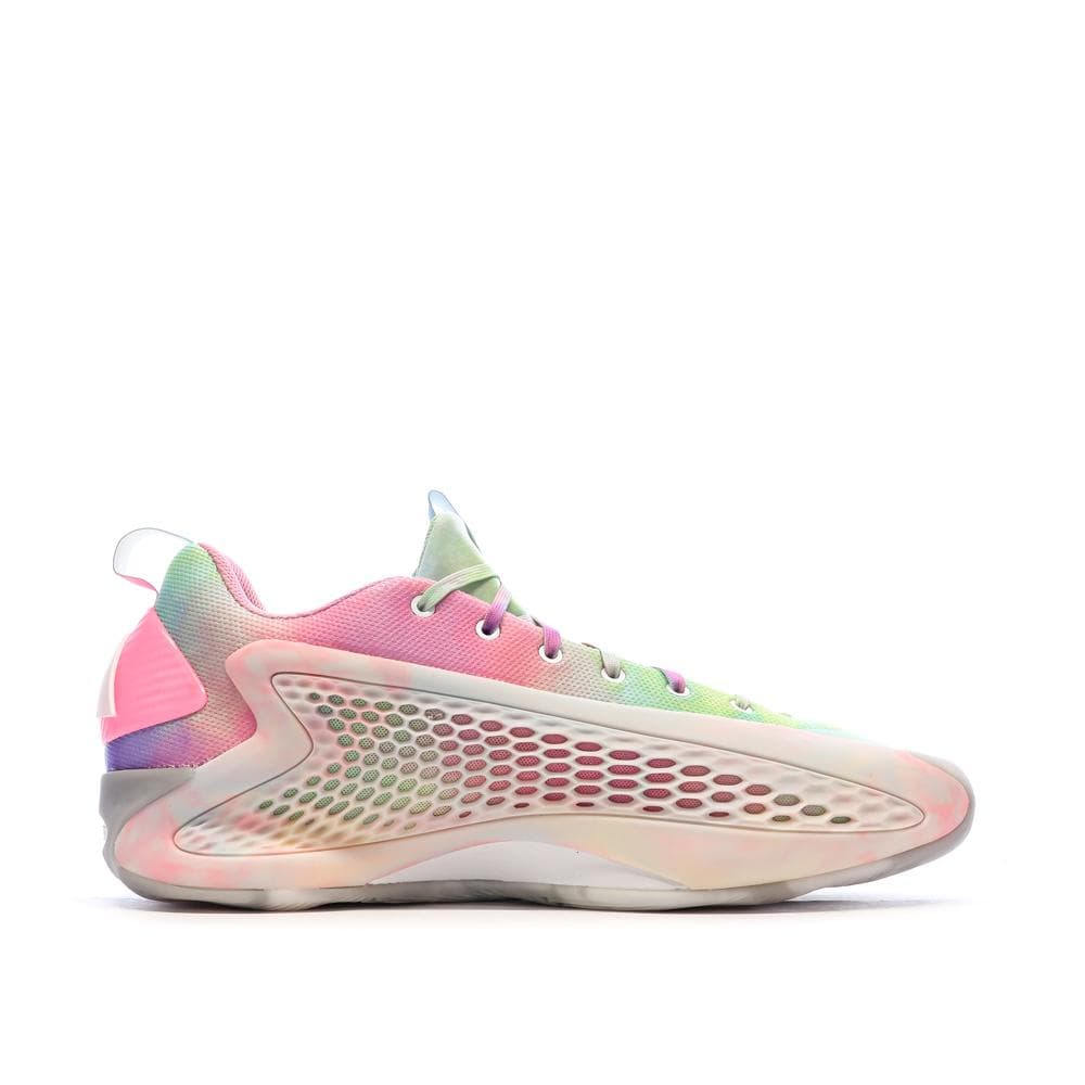 Chaussures de Basketball Rose/Blanc Homme Adidas Anthony Edwards 1 Low 2
