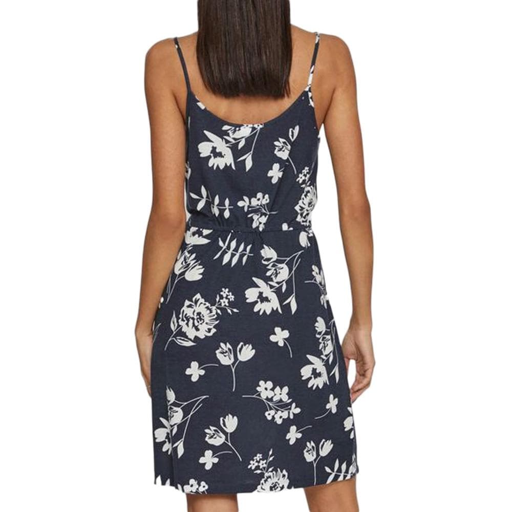 Robe Marine à fleurs Femme Vila Mooney 2