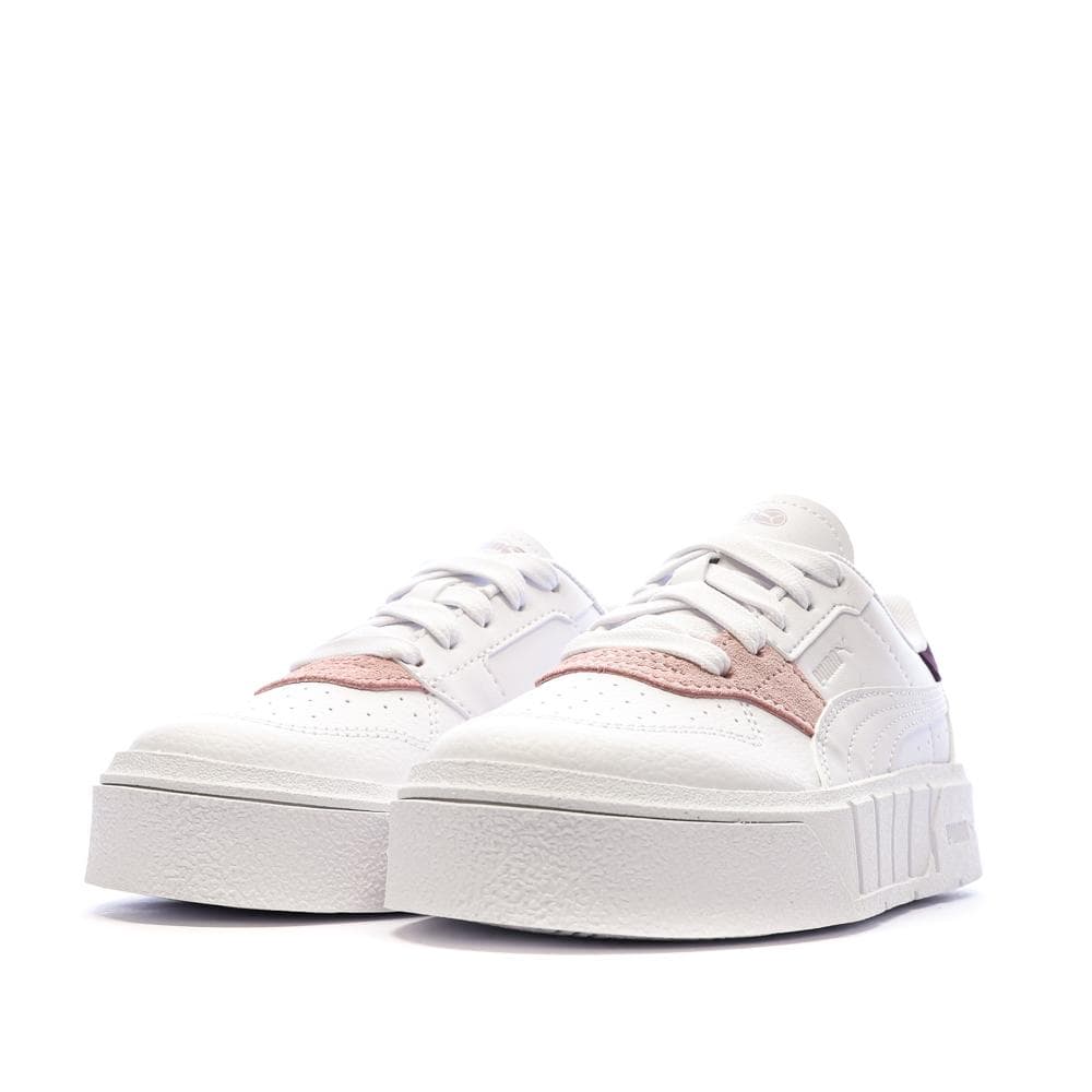 Baskets Blanc/Rose Fille Puma Puma Cali Court Match 6