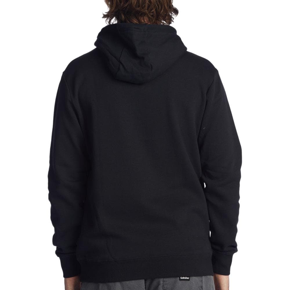 Sweat Noir Homme Quiksilver Biglogohood 2