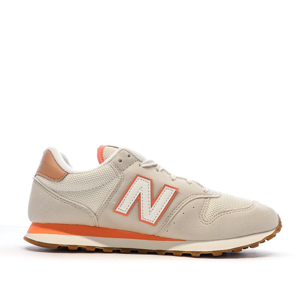 Baskets Beiges/Oranges Femme New Balance 500 2